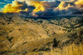 Hills Countryside Landscape