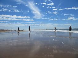 North Sea Beach Mirror