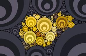 art design retro color style