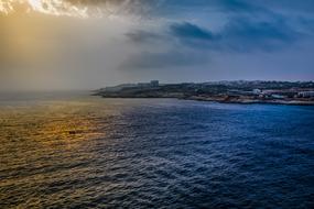 Storm Ocean Boat