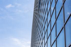 Blue Sky Tall Buildings