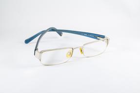 women blue glasses