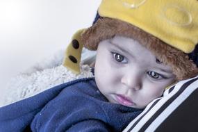 Portrait of Cute Child face