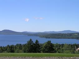 Rangeley Lake From Overlook Water