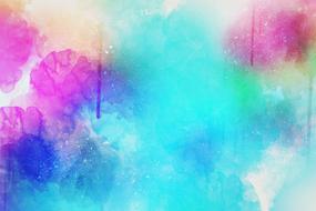 colorful watercolor background design