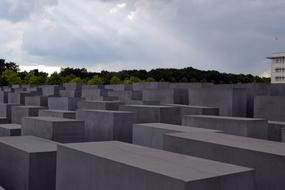 Monument Berlin Clouds