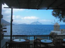 sea view terrace
