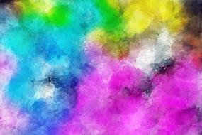 watercolor background colorful art