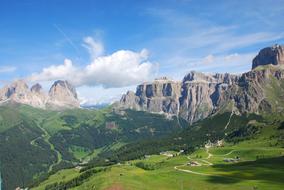 Trentino Dolomites Pordoi Pass