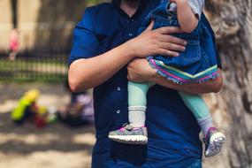 Father and kid