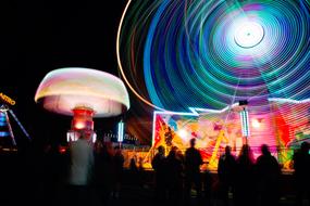 Fun Carnival Lights night
