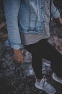 person Denim Jacket