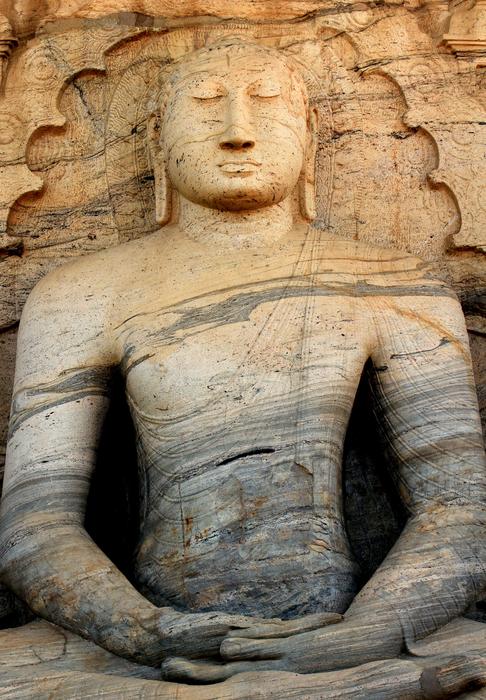 Stone Buddha Sri Lanka