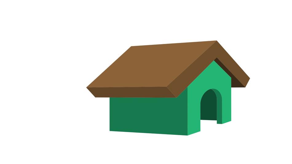 dog house kennel pet animal house