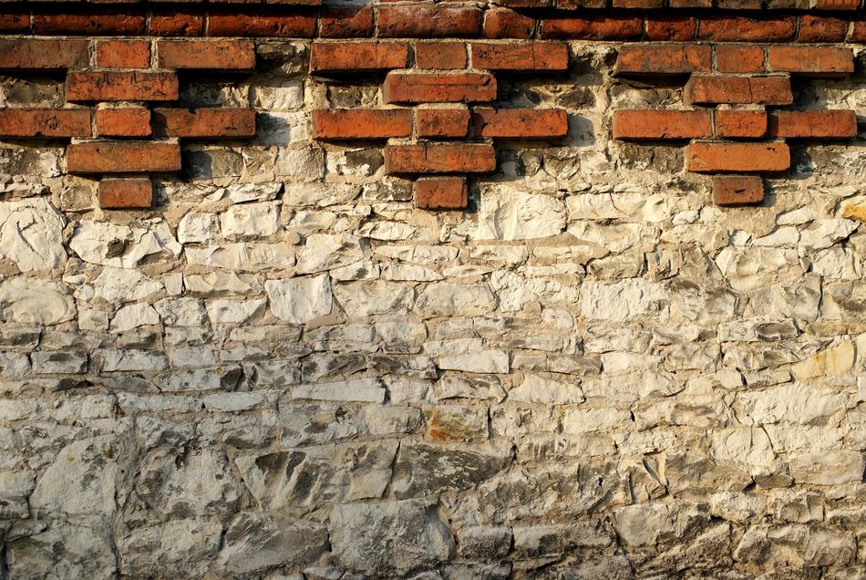 Defensive Brick Chalk Wall