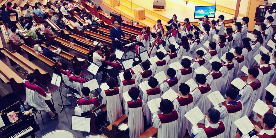 Church Choir Praise Up