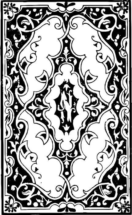 holbein floriated antique scroll pattern