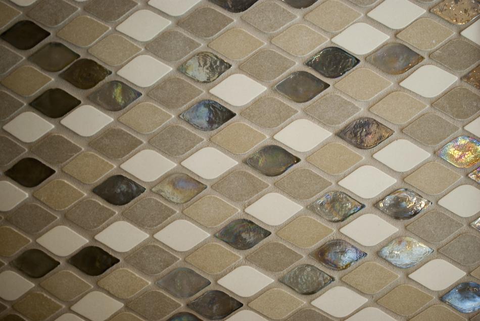 Tile Beige Raindrops