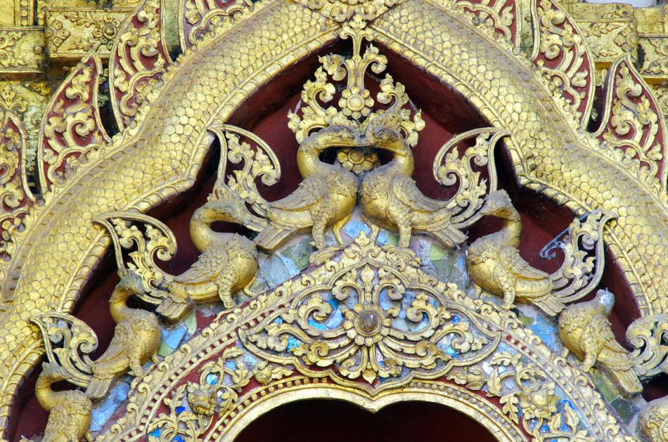 Luang Prabang Temple Sculptures
