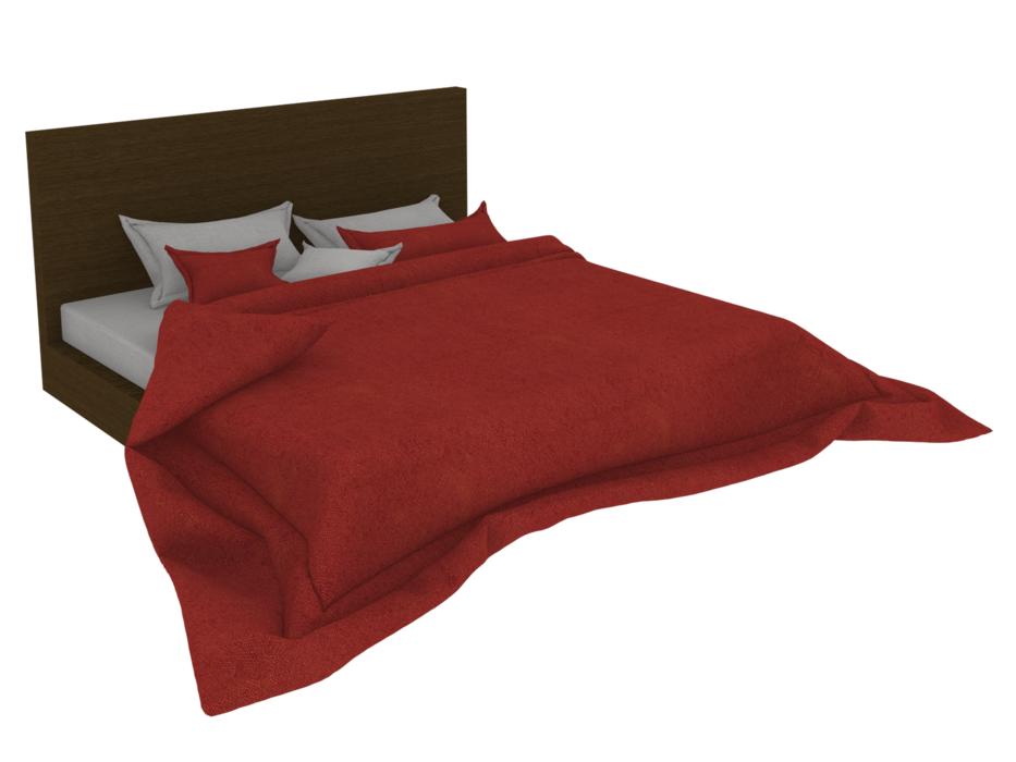 Bed 3D Render