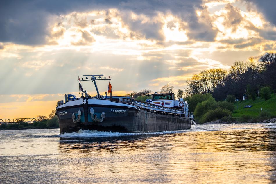 Weser River Water Northern