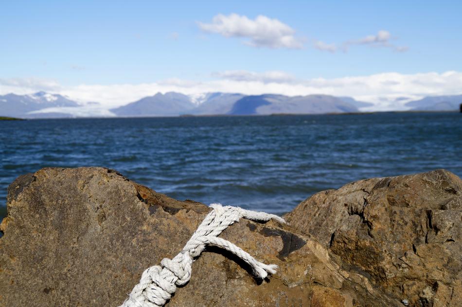 Sea Rock beach in Iceland