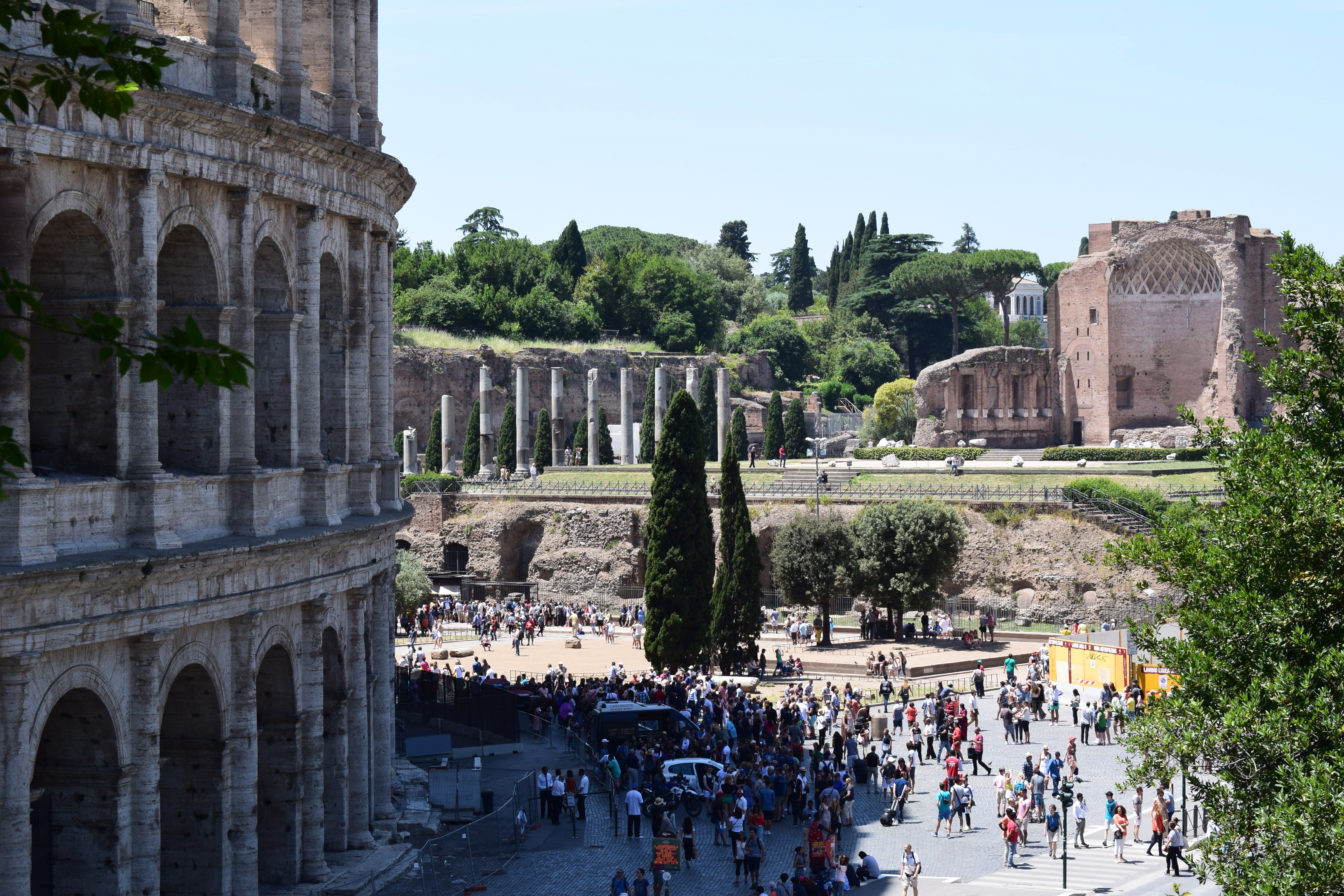 Деревья в Риме. Древний Рим обои. Время в Риме. Рим фото 360. Реальное время в риме