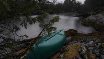 boat on Lake coast