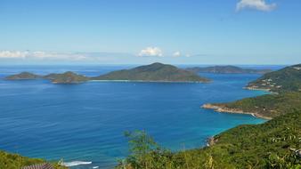 Caribbean British Virgin Islands view