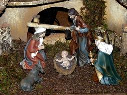 Christmas Crib Nativity Scene