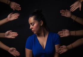 People Hands and girls