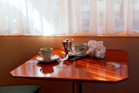 cozy set table