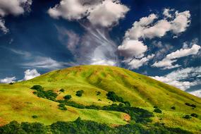 Hill Countryside Landscape