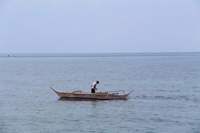 Boat in Sea Water