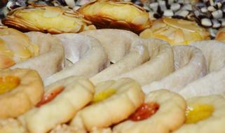 Close up of sugar cookies