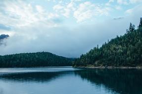 Mountains Hills Trees