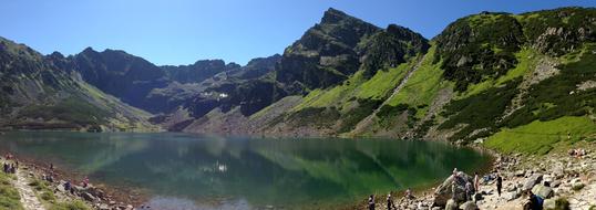 Mountains Tatry Black Pond