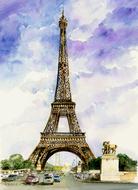 paris eiffel tower architecture