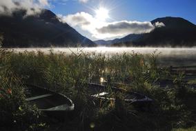 Lake Weissensee Carinthia Sunrise