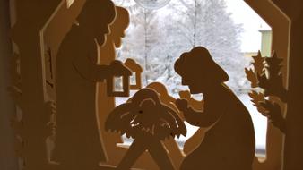 Christmas Crib Arts Crafts