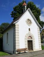 white church outdoors