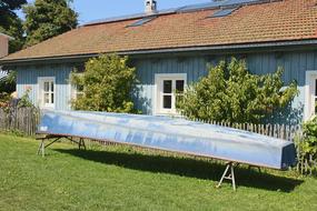 Bot Rowing Boat Blue