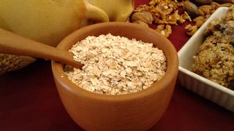 cereal porridge in a bowl