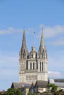 Cathedral City Of Angers France