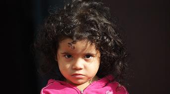 armenian child girl Face