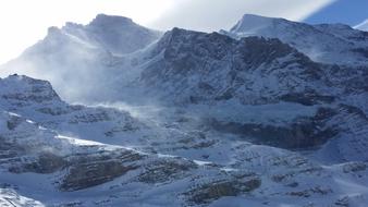 Mountain Snow Grindelwald Swiss alps