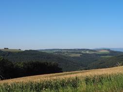 Panorama view of Mountains Freedom
