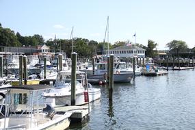 Harbor Dock Boats Yacht