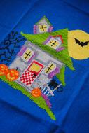 Embroidery Bright House mansion