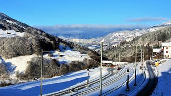 Pull Station Winter Snow